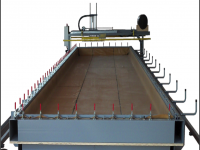 MEMBRANE PRESS (VACUUM) FOR CLT PANEL WITH AUTOMATIC LOADING SYSTEM